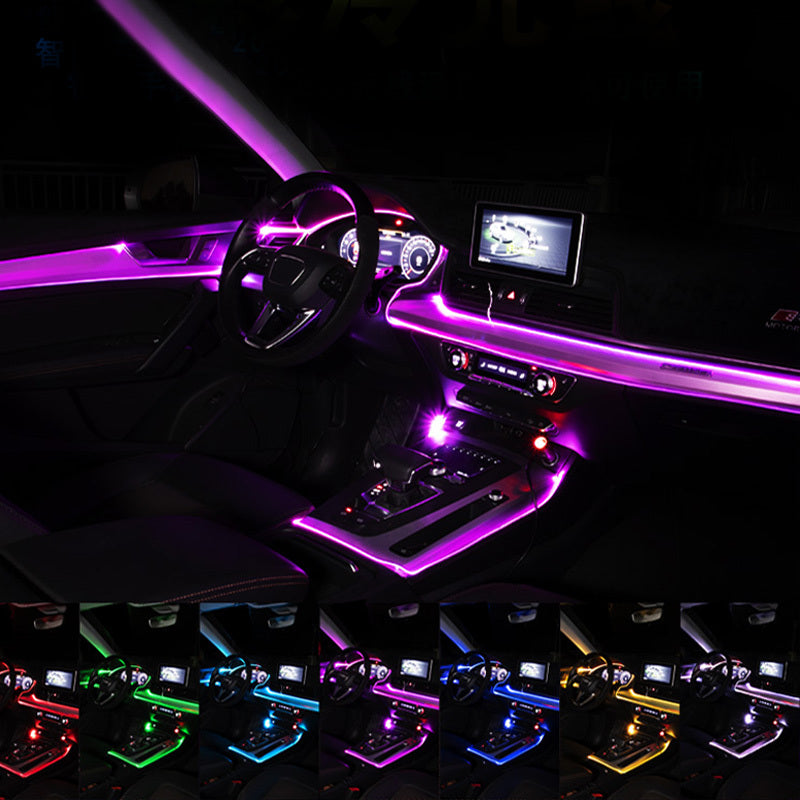 Car Interior Fiber Optic Ambient Light