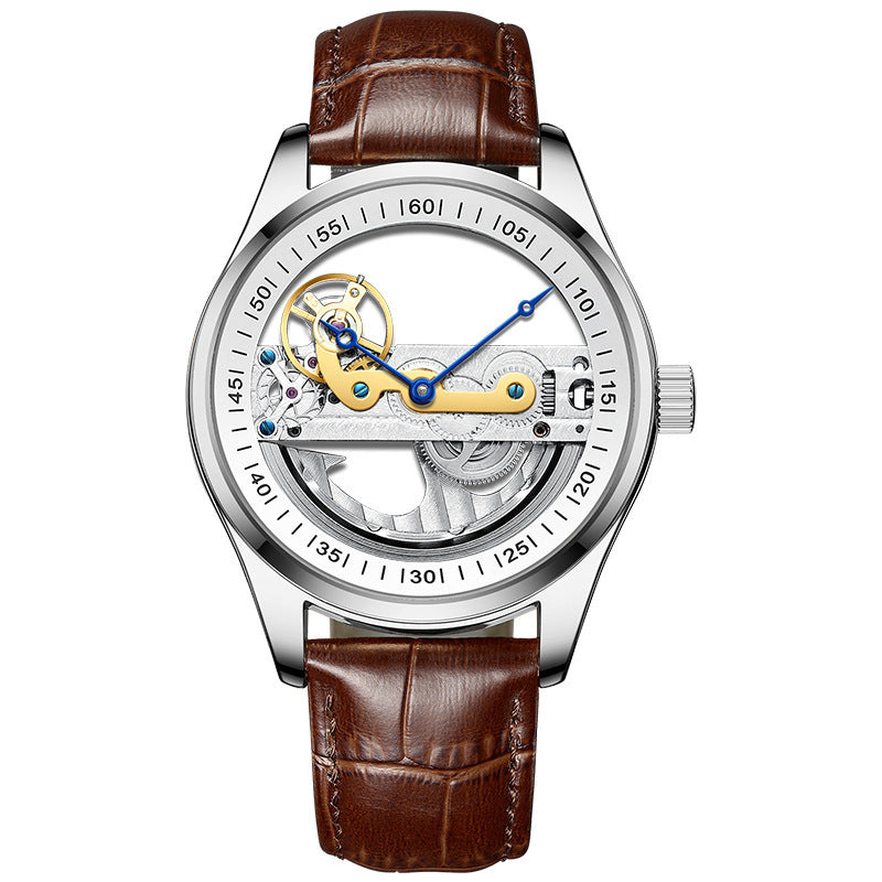 Men’s Korean-Style Automatic Skeleton Watch
