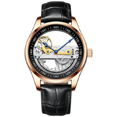 Men’s Korean-Style Automatic Skeleton Watch
