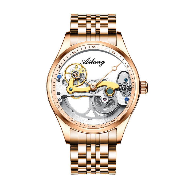 Men’s Korean-Style Automatic Skeleton Watch