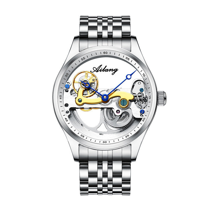 Men’s Korean-Style Automatic Skeleton Watch