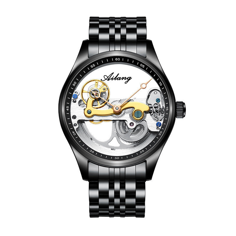 Men’s Korean-Style Automatic Skeleton Watch
