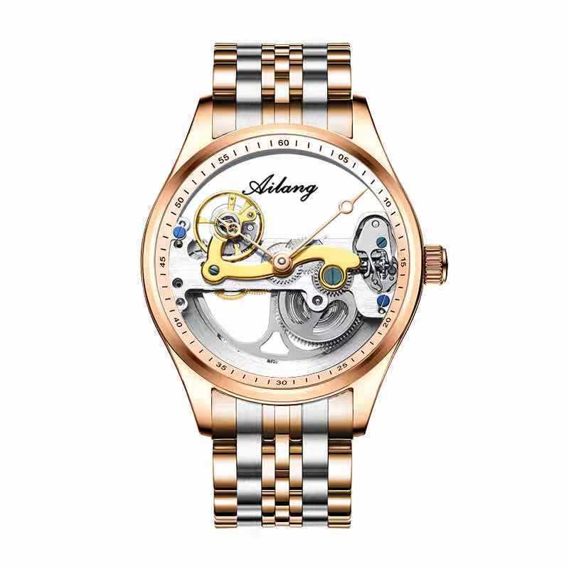 Men’s Korean-Style Automatic Skeleton Watch