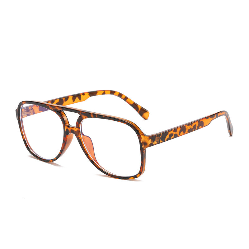 Polarized sunglasses with tortoise frame and clear lenses