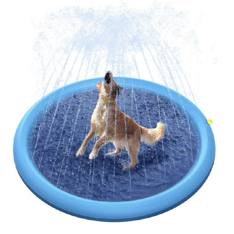 Non-Slip Splash Pad for Kids and Dogs