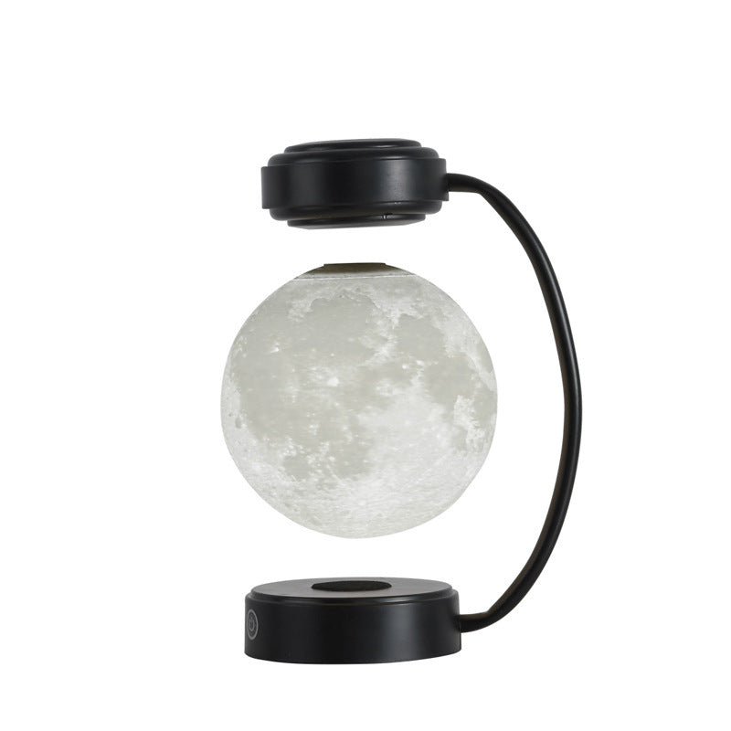 3D Magnetic Levitating LED Moon Lamp – Floating Night Light