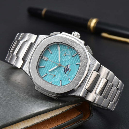 Business-Style Nautilus Men's Quartz Watch