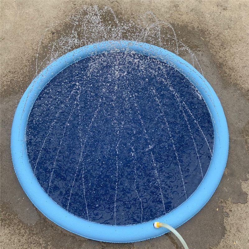 Non-Slip Splash Pad for Kids and Dogs
