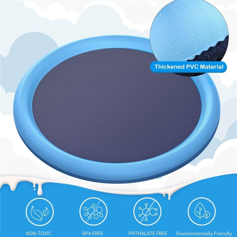 Non-Slip Splash Pad for Kids and Dogs