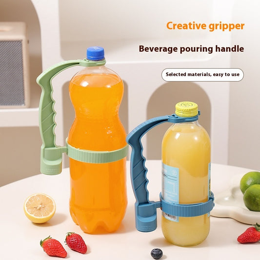 Adjustable Bottle Handle Holder | Easy Pour Kitchen Gadget