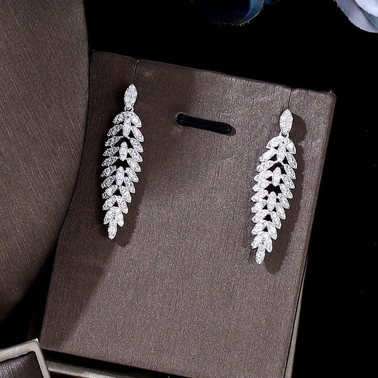 Weddings And Banquets Zircon Jewelry Set