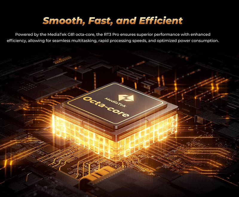 Octa-core processor module inside rugged smartphone tablet