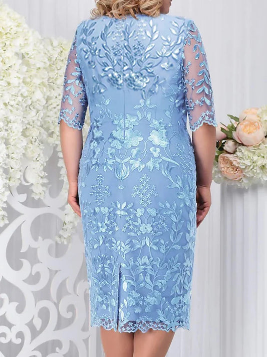 Women Plus Size Evening Dress