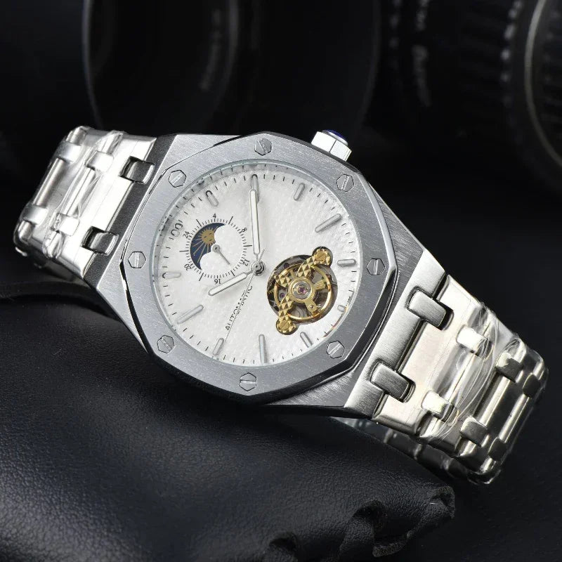 Men’s Automatic Mechanical Watch – Stainless Steel Strap - YAXSO