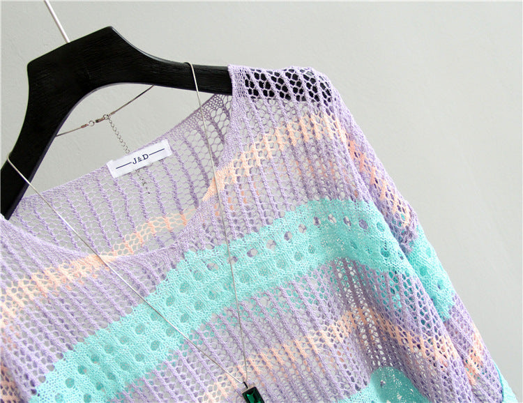 Striped Lightweight Sweater
