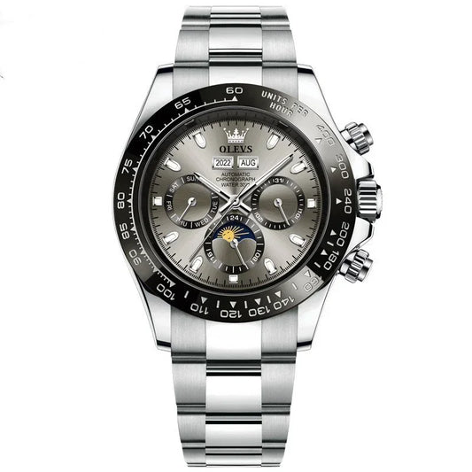Men’s Automatic Mechanical Watch – 40mm, 30M Waterproof - YAXSO
