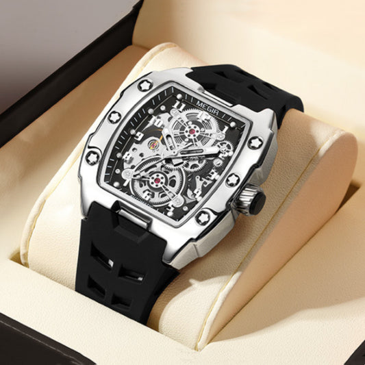 Mechanical Barrel-shaped Men's Watch