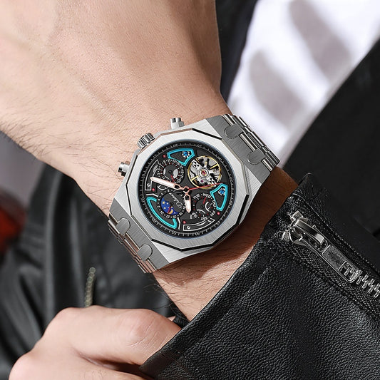 Royal Oak Style Automatic Watch