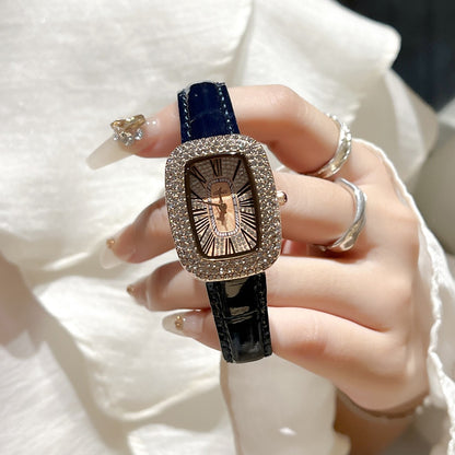 Women's Full Diamond Waterproof Quartz Watch