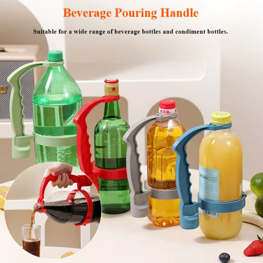 Adjustable Bottle Handle Holder | Easy Pour Kitchen Gadget