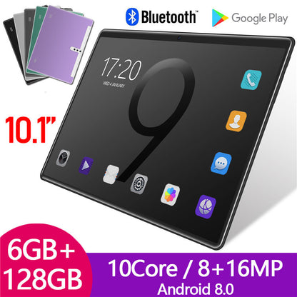 10.1-inch tablet with various specifications displayed on a white background