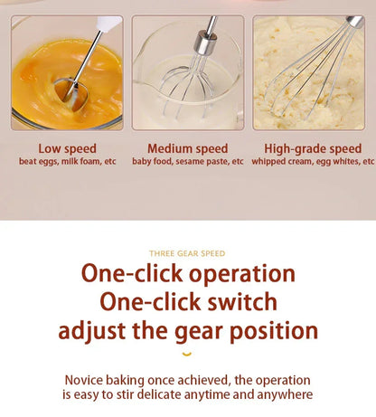 Wireless Egg Beater & Baking Mixer - YAXSO