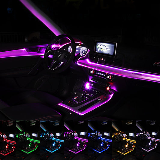 Car Interior Fiber Optic Ambient Light