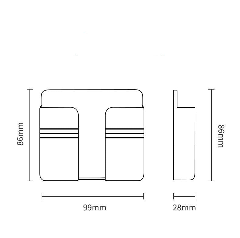 Mobile Phone Charging Sticky Rack