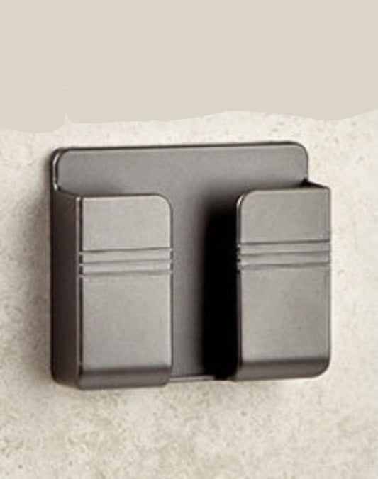 Two black wall hooks on a beige background with '2pcs' text above.