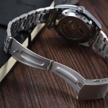 Luxury Mechanical Men’s Watch – Hollow Dial - YAXSO