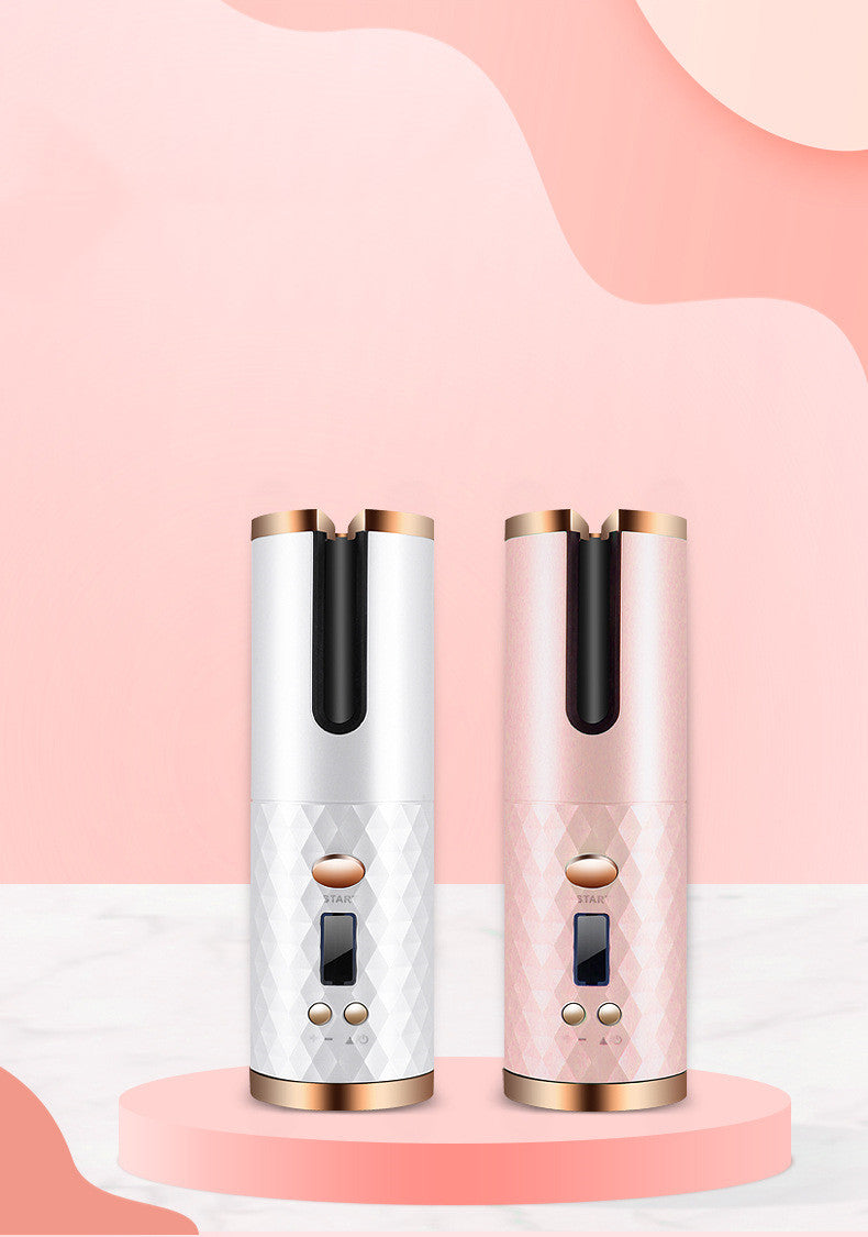 Rechargeable Automatic Hair Curler Women Portable Hair Curling