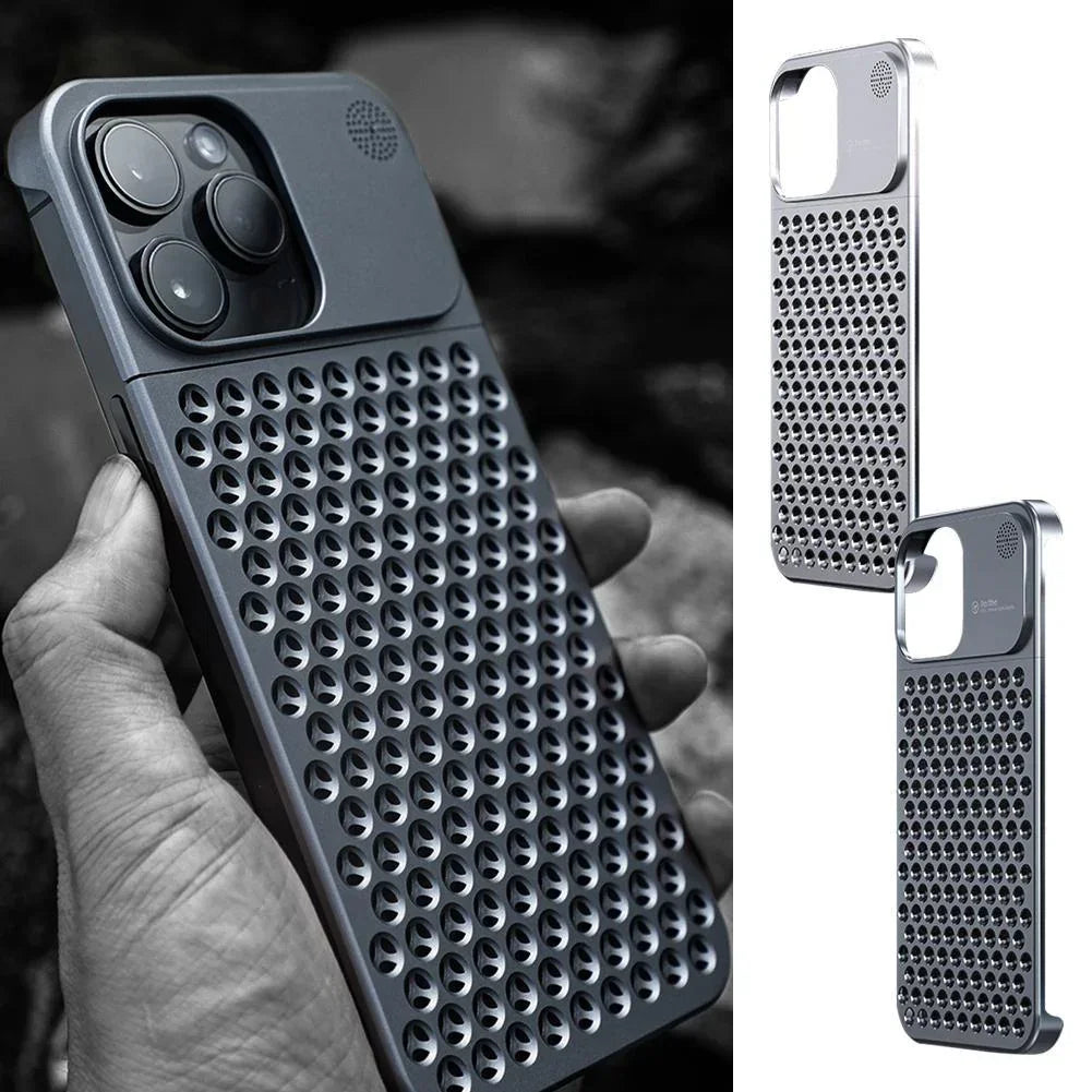 Aluminum Alloy Phone Case – Shockproof, Heat Dissipation & Anti-Fall - YAXSO