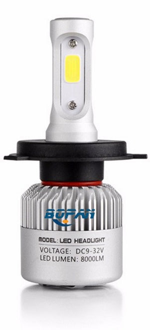 BUFAN LED headlight bulb on a white background