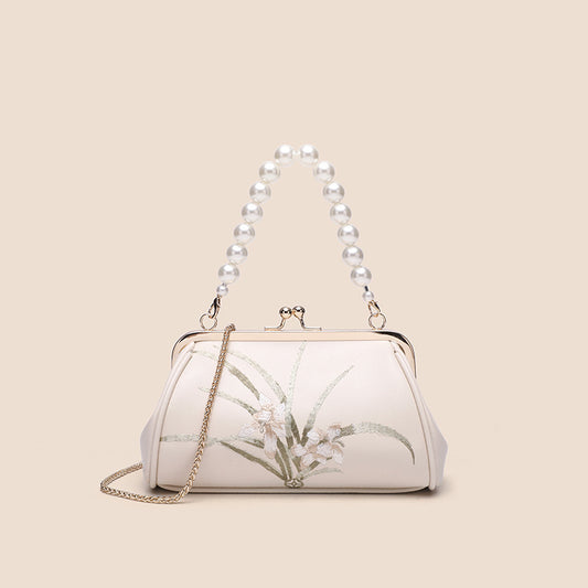 Embroidered Art Handbag