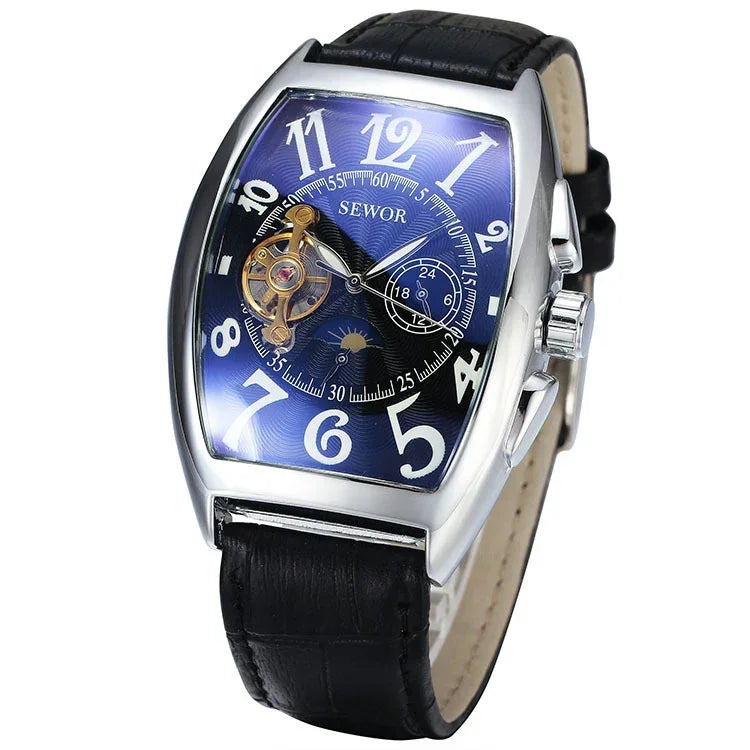 SEWOR Automatic Mechanical Watch – Tonneau Case - YAXSO