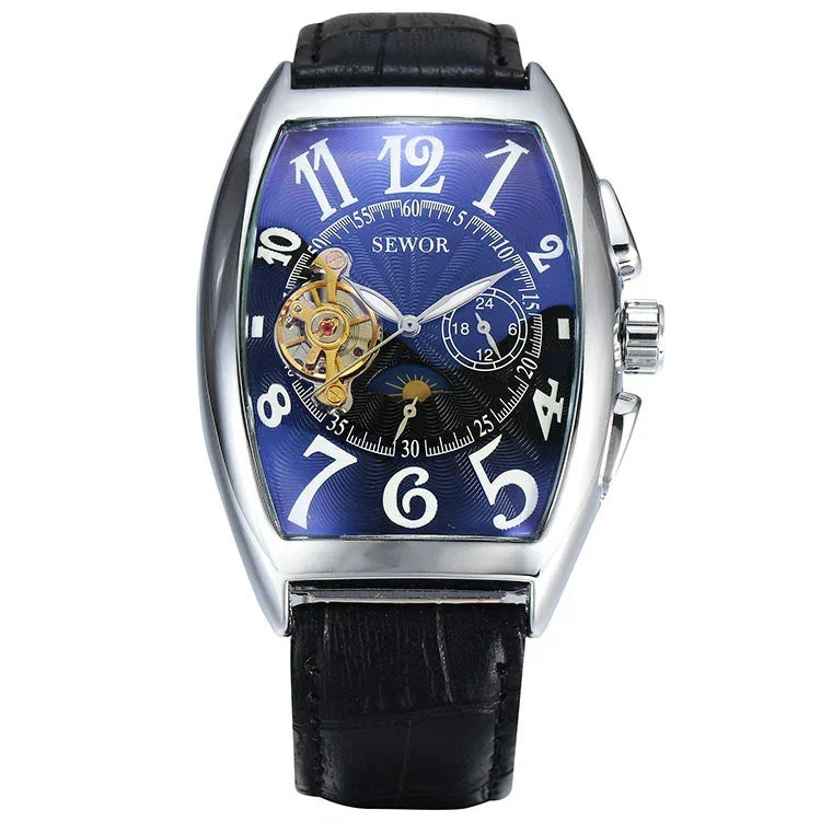 SEWOR Automatic Mechanical Watch – Tonneau Case - YAXSO