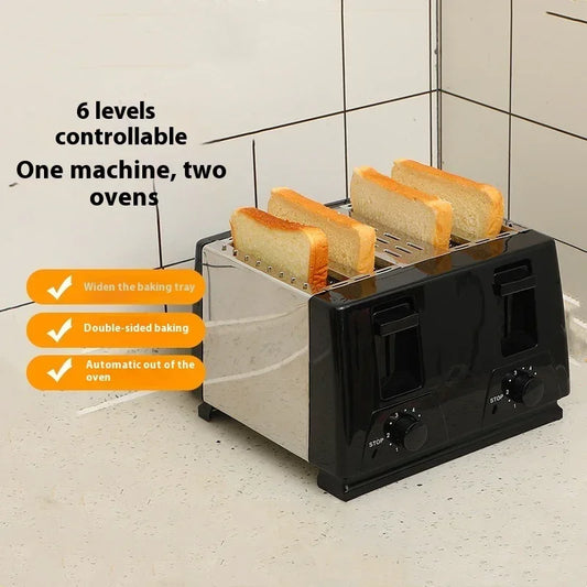 Double Slot Bread Toaster – Breakfast Machine - YAXSO