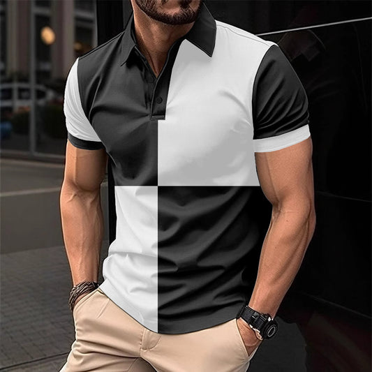 Men’s Colorblock Polo Shirt