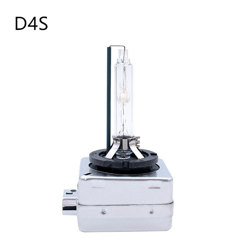 Car headlight bulb with 'D4S' marking on a white background