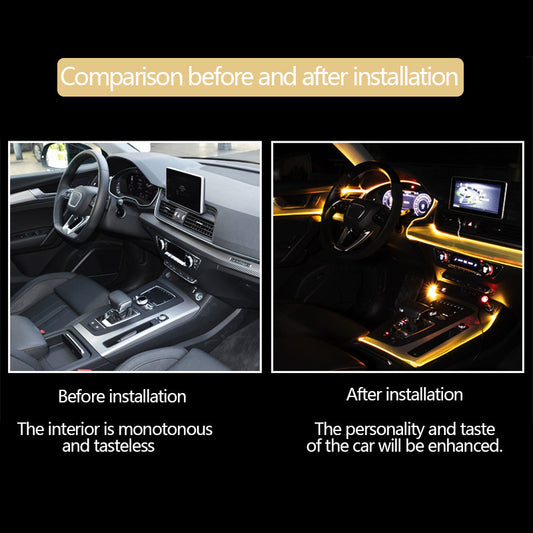 Car Interior Fiber Optic Ambient Light