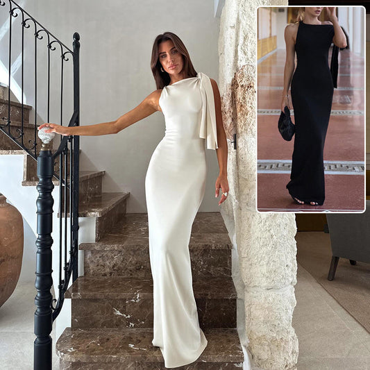 One-Shoulder Long Dress