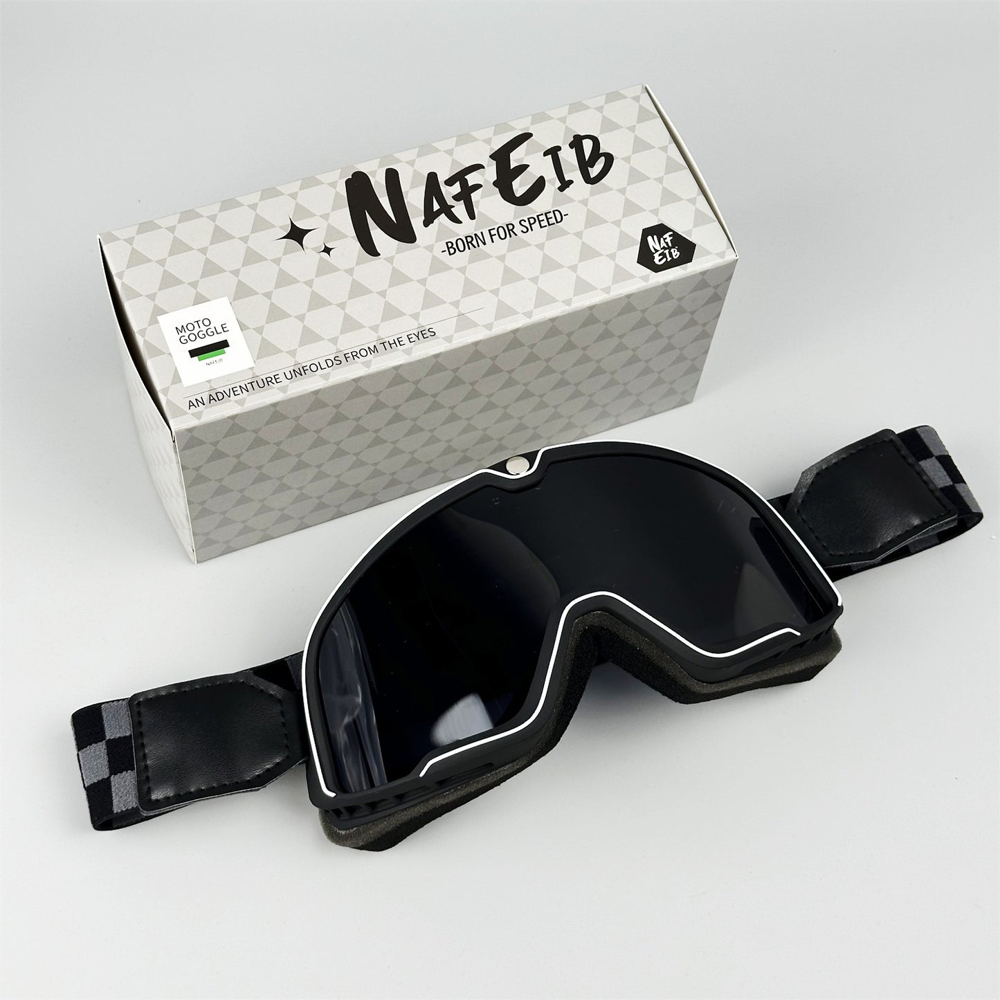 Retro DEUS Motorcycle Helmet Goggles | Windproof Sporty Goggles