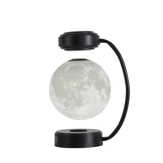 3D Magnetic Levitating LED Moon Lamp – Floating Night Light