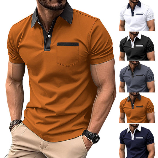 Slim Pocket Short-sleeved T-shirt