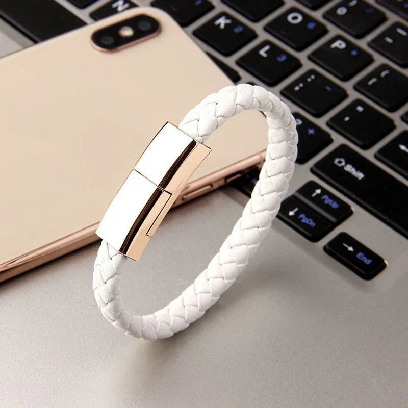 Bracelet USB Charging Cable – Portable Data Cord - YAXSO