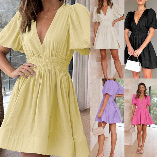 Women’s V-Neck Summer Dress