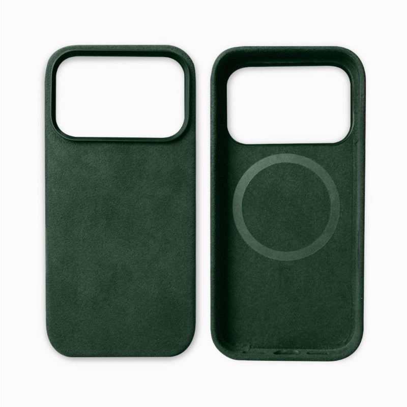 Green phone case with magnetic design. YAXSO UAE ONLINE STORE