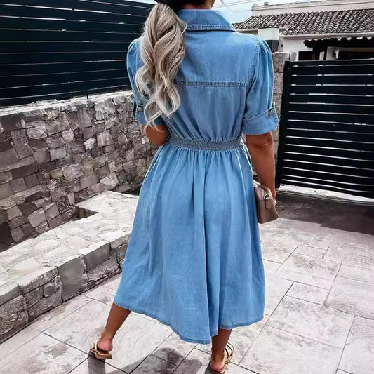 Women’s Denim Shirt Dress