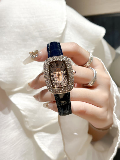 Women's Full Diamond Waterproof Quartz Watch