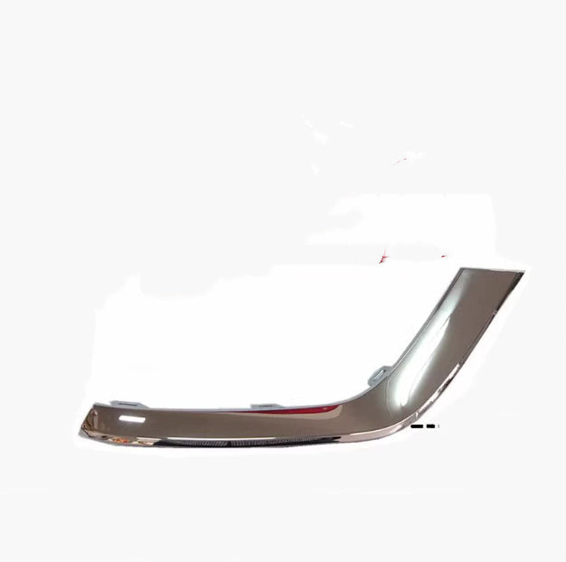 Silver rear light strip with end caps and wiring holes